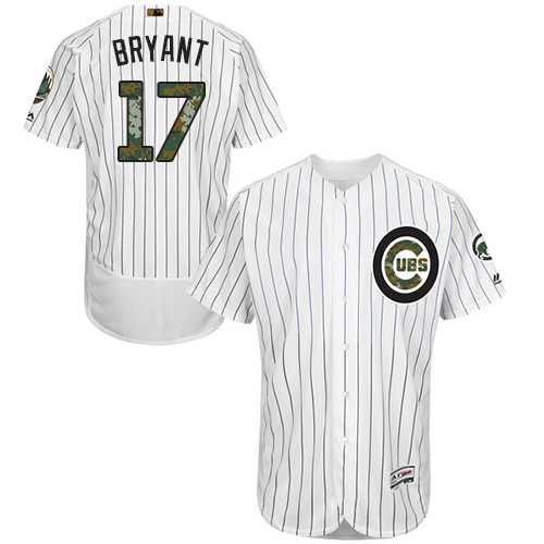 Chicago Cubs #17 Kris Bryant White 2016 Memorial Day Flexbase Stitched Jersey DingZhi,We sell and wholesale Chicago Cubs #17 Kris Bryant White 2016 Memorial Day Flexbase Stitched Jersey DingZhi on line form chian!