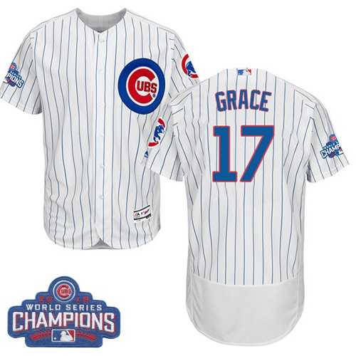 Chicago Cubs #17 Mark Grace White 2016 World Series Champions Flexbase Stitched Jersey DingZhi,We sell and wholesale Chicago Cubs #17 Mark Grace White 2016 World Series Champions Flexbase Stitched Jersey DingZhi on line form chian!