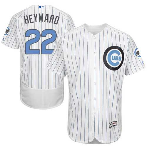 Chicago Cubs #22 Jason Heyward White Father's Day Flexbase Stitched Jersey DingZhi,We sell and wholesale Chicago Cubs #22 Jason Heyward White Father's Day Flexbase Stitched Jersey DingZhi on line form chian!