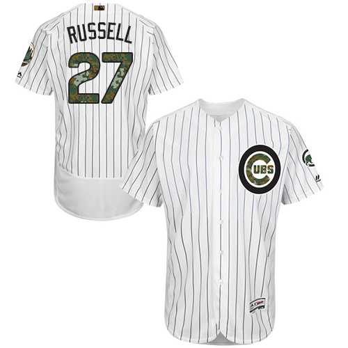 Chicago Cubs #27 Addison Russell White 2016 Memorial Day Flexbase Stitched Jersey DingZhi,We sell and wholesale Chicago Cubs #27 Addison Russell White 2016 Memorial Day Flexbase Stitched Jersey DingZhi on line form chian!