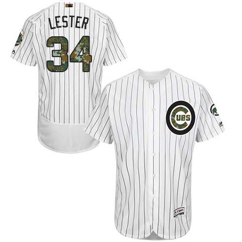 Chicago Cubs #34 Jon Lester White 2016 Memorial Day Flexbase Stitched Jersey DingZhi,We sell and wholesale Chicago Cubs #34 Jon Lester White 2016 Memorial Day Flexbase Stitched Jersey DingZhi on line form chian!