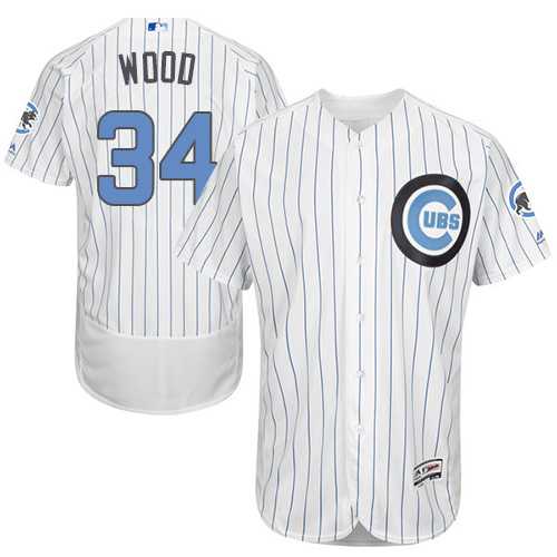 Chicago Cubs #34 Kerry Wood White Father's Day Flexbase Stitched Jersey DingZhi,We sell and wholesale Chicago Cubs #34 Kerry Wood White Father's Day Flexbase Stitched Jersey DingZhi on line form chian!