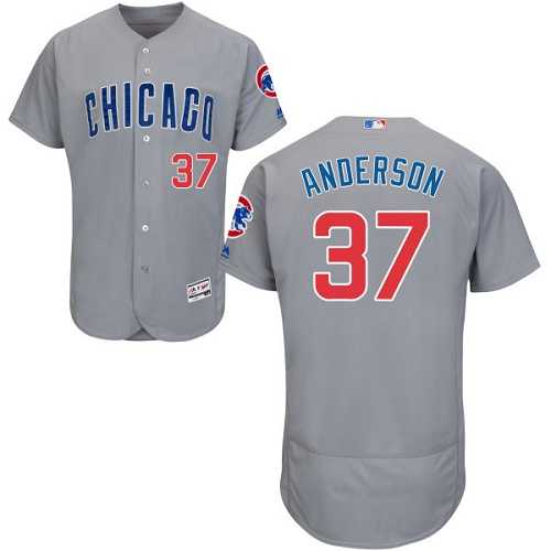 Chicago Cubs #37 Brett Anderson Gray Flexbase Stitched Jersey DingZhi,We sell and wholesale Chicago Cubs #37 Brett Anderson Gray Flexbase Stitched Jersey DingZhi on line form chian!