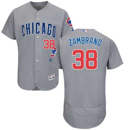 Chicago Cubs #38 Carlos Zambrano Gray Flexbase Stitched Jersey DingZhi,We sell and wholesale Chicago Cubs #38 Carlos Zambrano Gray Flexbase Stitched Jersey DingZhi on line form chian!