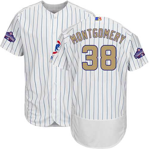 Chicago Cubs #38 Mike Montgomery White World Series Champions Gold Program Flexbase Stitched Jersey DingZhi,We sell and wholesale Chicago Cubs #38 Mike Montgomery White World Series Champions Gold Program Flexbase Stitched Jersey DingZhi on line form chian!