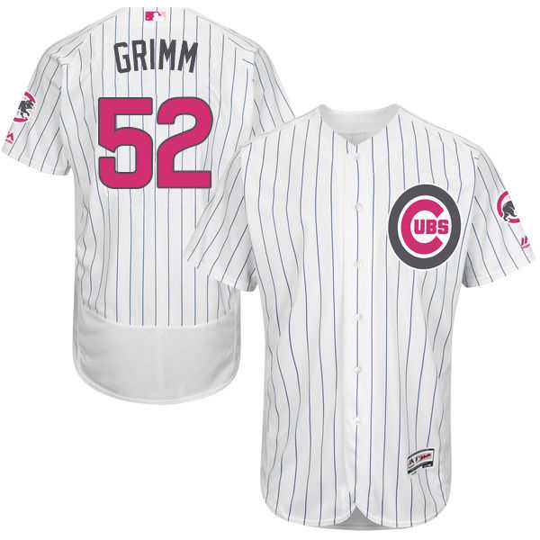 Chicago Cubs #52 Justin Grimm White Mother's Day Flexbase Stitched Jersey DingZhi,We sell and wholesale Chicago Cubs #52 Justin Grimm White Mother's Day Flexbase Stitched Jersey DingZhi on line form chian!
