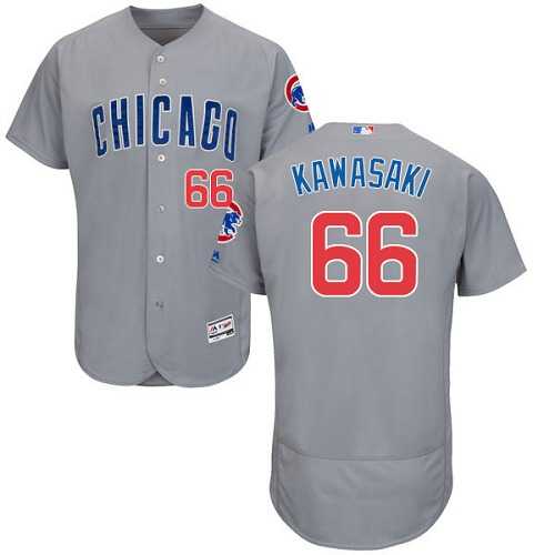 Chicago Cubs #66 Munenori Kawasaki Gray Flexbase Stitched Jersey DingZhi,We sell and wholesale Chicago Cubs #66 Munenori Kawasaki Gray Flexbase Stitched Jersey DingZhi on line form chian!