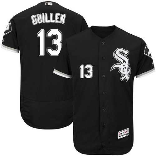 Chicago White Sox #13 Ozzie Guillen Black Flexbase Stitched Jersey DingZhi,We sell and wholesale Chicago White Sox #13 Ozzie Guillen Black Flexbase Stitched Jersey DingZhi on line form chian!