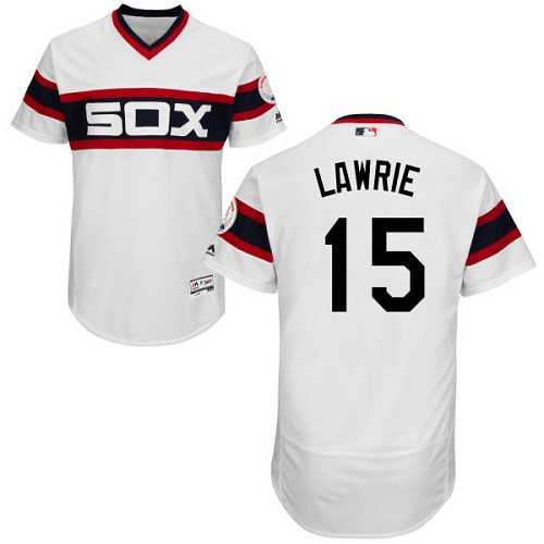 Chicago White Sox #15 Brett Lawrie White Cooperstown Collection Flexbase Stitched Jersey DingZhi,We sell and wholesale Chicago White Sox #15 Brett Lawrie White Cooperstown Collection Flexbase Stitched Jersey DingZhi on line form chian!