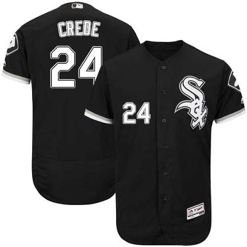 Chicago White Sox #24 Joe Crede Black Flexbase Stitched Jersey DingZhi,We sell and wholesale Chicago White Sox #24 Joe Crede Black Flexbase Stitched Jersey DingZhi on line form chian!