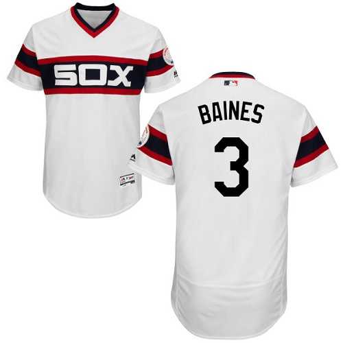 Chicago White Sox #3 Harold Baines White Cooperstown Collection Flexbase Stitched Jersey DingZhi,We sell and wholesale Chicago White Sox #3 Harold Baines White Cooperstown Collection Flexbase Stitched Jersey DingZhi on line form chian!