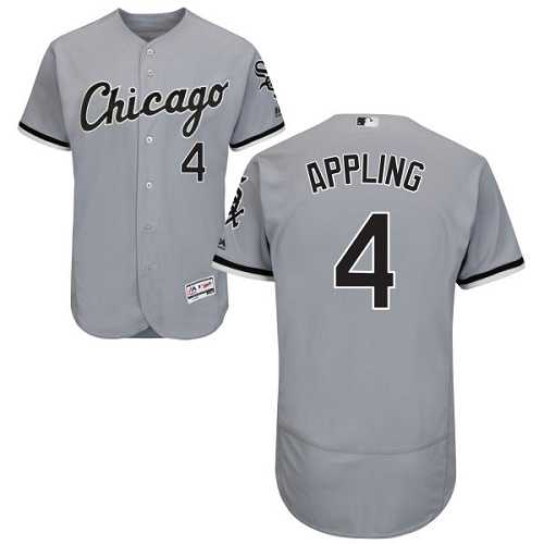 Chicago White Sox #4 Luke Appling Gray Flexbase Stitched Jersey DingZhi,We sell and wholesale Chicago White Sox #4 Luke Appling Gray Flexbase Stitched Jersey DingZhi on line form chian!