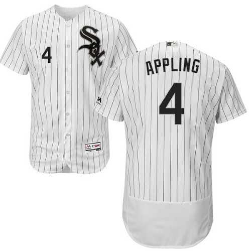 Chicago White Sox #4 Luke Appling White Flexbase Stitched Jersey DingZhi,We sell and wholesale Chicago White Sox #4 Luke Appling White Flexbase Stitched Jersey DingZhi on line form chian!