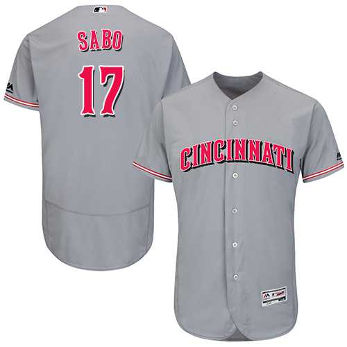 Cincinnati Reds #17 Chris Sabo Gray Flexbase Stitched Jersey DingZhi,We sell and wholesale Cincinnati Reds #17 Chris Sabo Gray Flexbase Stitched Jersey DingZhi on line form chian!
