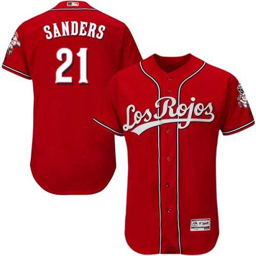 Cincinnati Reds #21 Reggie Sanders Red Alternate Flexbase Stitched Jersey DingZhi,We sell and wholesale Cincinnati Reds #21 Reggie Sanders Red Alternate Flexbase Stitched Jersey DingZhi on line form chian!