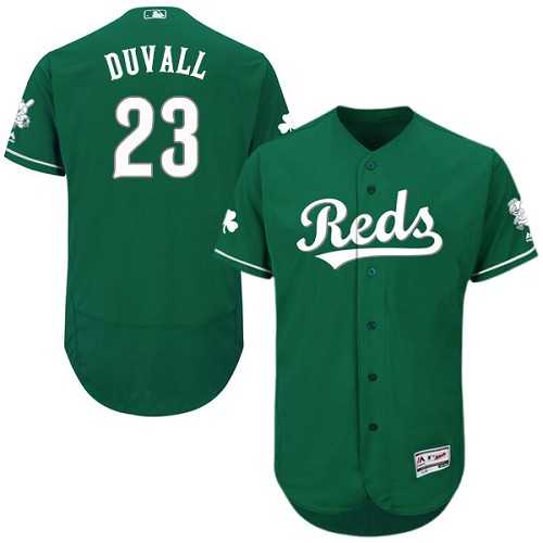 Cincinnati Reds #23 Adam Duvall Green Celtic Flexbase Stitched Jersey DingZhi,We sell and wholesale Cincinnati Reds #23 Adam Duvall Green Celtic Flexbase Stitched Jersey DingZhi on line form chian!