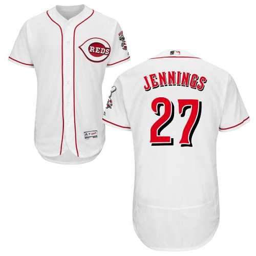 Cincinnati Reds #27 Desmond Jennings White Flexbase Stitched Jersey DingZhi,We sell and wholesale Cincinnati Reds #27 Desmond Jennings White Flexbase Stitched Jersey DingZhi on line form chian!