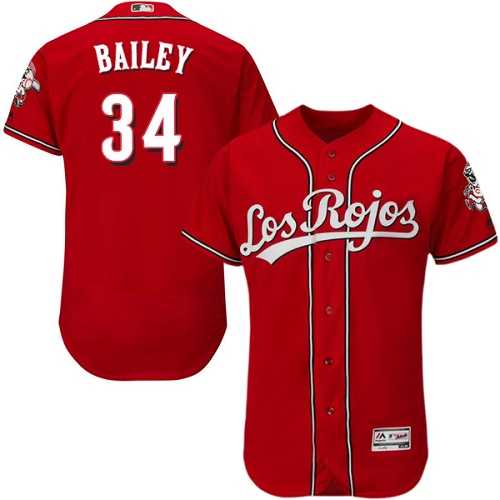 Cincinnati Reds #34 Homer Bailey Red Alternate Flexbase Stitched Jersey DingZhi,We sell and wholesale Cincinnati Reds #34 Homer Bailey Red Alternate Flexbase Stitched Jersey DingZhi on line form chian!