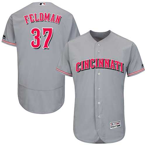 Cincinnati Reds #37 Scott Feldman Gray Flexbase Stitched Jersey DingZhi,We sell and wholesale Cincinnati Reds #37 Scott Feldman Gray Flexbase Stitched Jersey DingZhi on line form chian!