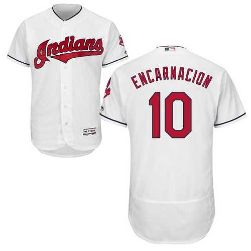 Cleveland Indians #10 Edwin Encarnacion White Flexbase Stitched Jersey DingZhi,We sell and wholesale Cleveland Indians #10 Edwin Encarnacion White Flexbase Stitched Jersey DingZhi on line form chian!