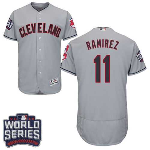 Cleveland Indians #11 Juan Ramirez Gray 2016 World Series Flexbase Stitched Jersey DingZhi,We sell and wholesale Cleveland Indians #11 Juan Ramirez Gray 2016 World Series Flexbase Stitched Jersey DingZhi on line form chian!