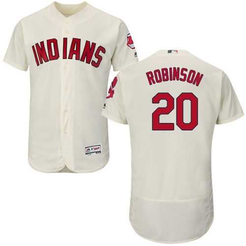 Cleveland Indians #20 Frank Robinson Cream Flexbase Stitched Jersey DingZhi,We sell and wholesale Cleveland Indians #20 Frank Robinson Cream Flexbase Stitched Jersey DingZhi on line form chian!