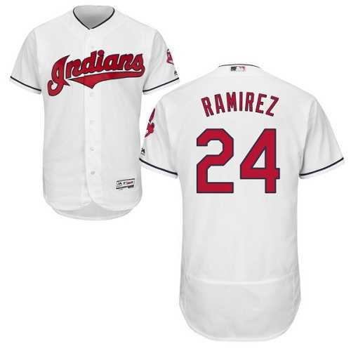 Cleveland Indians #24 Jose Ramirez White Flexbase Stitched Jersey DingZhi,We sell and wholesale Cleveland Indians #24 Jose Ramirez White Flexbase Stitched Jersey DingZhi on line form chian!