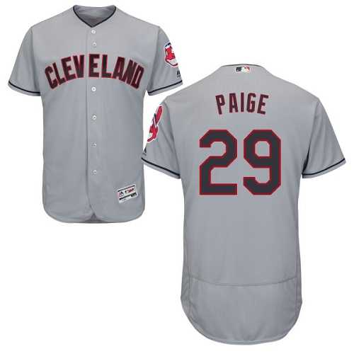 Cleveland Indians #29 Satchel Paige Gray Flexbase Stitched Jersey DingZhi,We sell and wholesale Cleveland Indians #29 Satchel Paige Gray Flexbase Stitched Jersey DingZhi on line form chian!