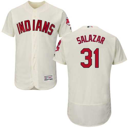 Cleveland Indians #31 Danny Salazar Cream Flexbase Stitched Jersey DingZhi,We sell and wholesale Cleveland Indians #31 Danny Salazar Cream Flexbase Stitched Jersey DingZhi on line form chian!