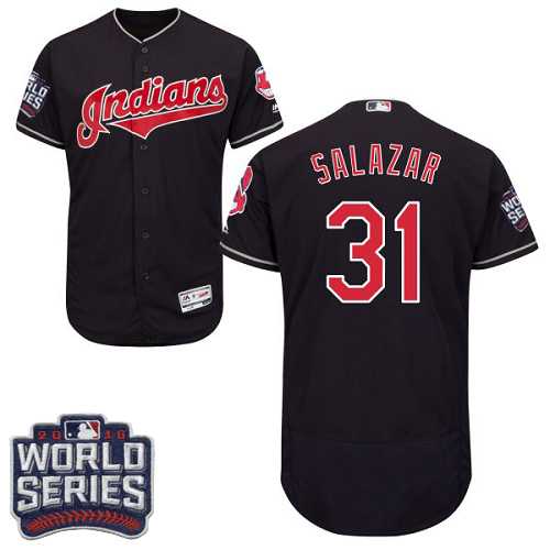 Cleveland Indians #31 Danny Salazar Navy 2016 World Series Flexbase Stitched Jersey DingZhi,We sell and wholesale Cleveland Indians #31 Danny Salazar Navy 2016 World Series Flexbase Stitched Jersey DingZhi on line form chian!