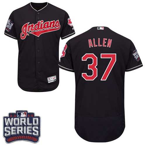 Cleveland Indians #37 Cody Allen Navy 2016 World Series Flexbase Stitched Jersey DingZhi,We sell and wholesale Cleveland Indians #37 Cody Allen Navy 2016 World Series Flexbase Stitched Jersey DingZhi on line form chian!