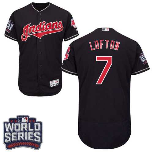 Cleveland Indians #7 Kenny Lofton Navy 2016 World Series Flexbase Stitched Jersey DingZhi,We sell and wholesale Cleveland Indians #7 Kenny Lofton Navy 2016 World Series Flexbase Stitched Jersey DingZhi on line form chian!