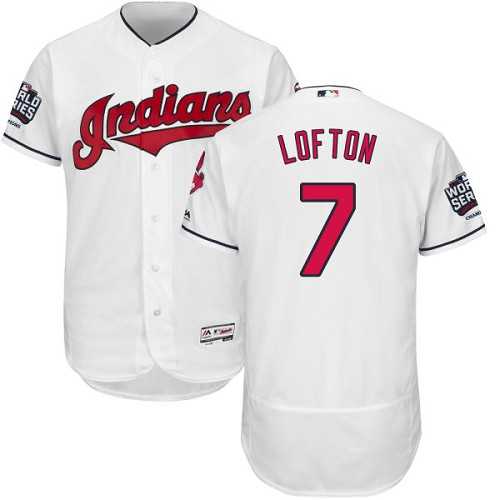 Cleveland Indians #7 Kenny Lofton White 2016 World Series Flexbase Stitched Jersey DingZhi,We sell and wholesale Cleveland Indians #7 Kenny Lofton White 2016 World Series Flexbase Stitched Jersey DingZhi on line form chian!