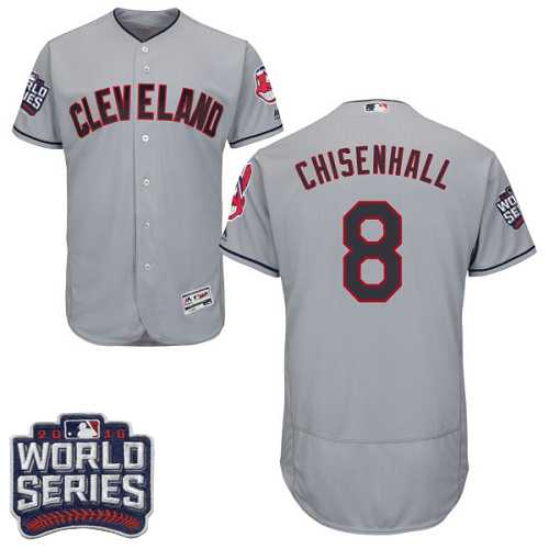 Cleveland Indians #8 Lonnie Chisenhall Gray 2016 World Series Flexbase Stitched Jersey DingZhi,We sell and wholesale Cleveland Indians #8 Lonnie Chisenhall Gray 2016 World Series Flexbase Stitched Jersey DingZhi on line form chian!