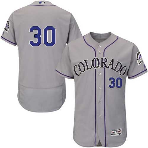 Colorado Rockies #30 Jason Motte Gray Flexbase Stitched Jersey DingZhi,We sell and wholesale Colorado Rockies #30 Jason Motte Gray Flexbase Stitched Jersey DingZhi on line form chian!