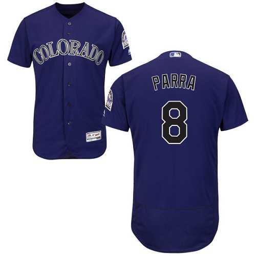 Colorado Rockies #8 Gerardo Parra Purple Flexbase Stitched Jersey DingZhi,We sell and wholesale Colorado Rockies #8 Gerardo Parra Purple Flexbase Stitched Jersey DingZhi on line form chian!