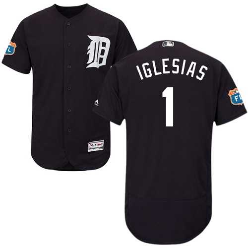 Detroit Tigers #1 Jose Iglesias Navy Flexbase Stitched Jersey DingZhi,We sell and wholesale Detroit Tigers #1 Jose Iglesias Navy Flexbase Stitched Jersey DingZhi on line form chian!