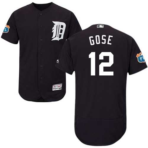 Detroit Tigers #12 Anthony Gose Navy Flexbase Stitched Jersey DingZhi,We sell and wholesale Detroit Tigers #12 Anthony Gose Navy Flexbase Stitched Jersey DingZhi on line form chian!