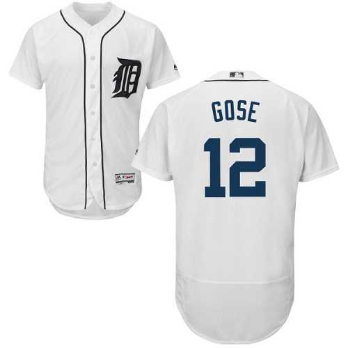 Detroit Tigers #12 Anthony Gose White Flexbase Stitched Jersey DingZhi,We sell and wholesale Detroit Tigers #12 Anthony Gose White Flexbase Stitched Jersey DingZhi on line form chian!