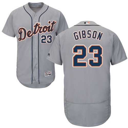 Detroit Tigers #23 Kirk Gibson Gray Flexbase Stitched Jersey DingZhi,We sell and wholesale Detroit Tigers #23 Kirk Gibson Gray Flexbase Stitched Jersey DingZhi on line form chian!