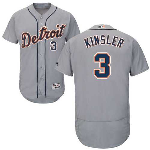 Detroit Tigers #3 Ina Kinsler Gray Flexbase Stitched Jersey DingZhi,We sell and wholesale Detroit Tigers #3 Ina Kinsler Gray Flexbase Stitched Jersey DingZhi on line form chian!