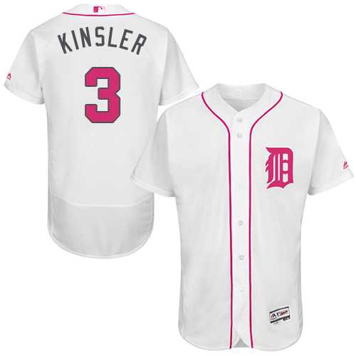 Detroit Tigers #3 Ina Kinsler White Mother's Day Flexbase Stitched Jersey DingZhi,We sell and wholesale Detroit Tigers #3 Ina Kinsler White Mother's Day Flexbase Stitched Jersey DingZhi on line form chian!