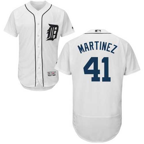 Detroit Tigers #41 Victor Martinez White Flexbase Stitched Jersey DingZhi,We sell and wholesale Detroit Tigers #41 Victor Martinez White Flexbase Stitched Jersey DingZhi on line form chian!