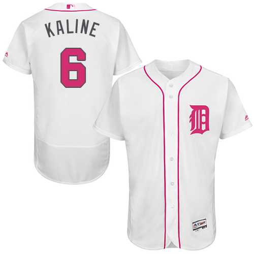 Detroit Tigers #6 Al Kaline White Mother's Day Flexbase Stitched Jersey DingZhi,We sell and wholesale Detroit Tigers #6 Al Kaline White Mother's Day Flexbase Stitched Jersey DingZhi on line form chian!