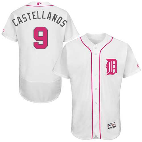 Detroit Tigers #9 Nicholas Castellanos White Mother's Day Flexbase Stitched Jersey DingZhi,We sell and wholesale Detroit Tigers #9 Nicholas Castellanos White Mother's Day Flexbase Stitched Jersey DingZhi on line form chian!