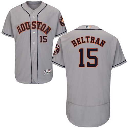 Houston Astros #15 Carlos Beltran Gray Flexbase Stitched Jersey DingZhi,We sell and wholesale Houston Astros #15 Carlos Beltran Gray Flexbase Stitched Jersey DingZhi on line form chian!