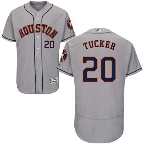 Houston Astros #20 Preston Tucker Gray Flexbase Stitched Jersey DingZhi,We sell and wholesale Houston Astros #20 Preston Tucker Gray Flexbase Stitched Jersey DingZhi on line form chian!