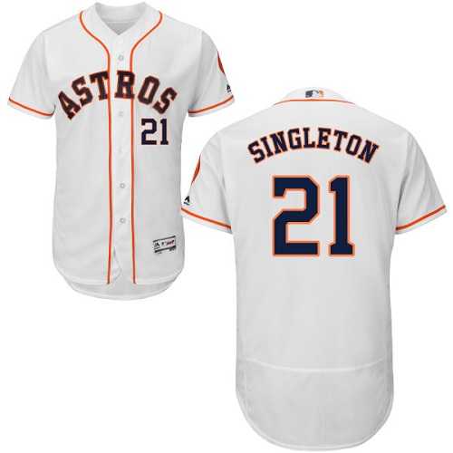 Houston Astros #21 Jon Singleton White Flexbase Stitched Jersey DingZhi,We sell and wholesale Houston Astros #21 Jon Singleton White Flexbase Stitched Jersey DingZhi on line form chian!