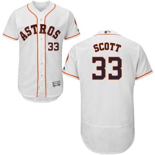 Houston Astros #33 Mike Scott White Flexbase Stitched Jersey DingZhi,We sell and wholesale Houston Astros #33 Mike Scott White Flexbase Stitched Jersey DingZhi on line form chian!