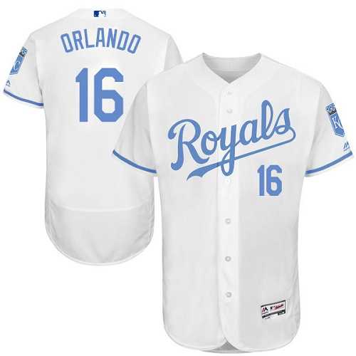 Kansas City Royals #16 Bo Jackson White Father's Day Flexbase Stitched Jersey DingZhi,We sell and wholesale Kansas City Royals #16 Bo Jackson White Father's Day Flexbase Stitched Jersey DingZhi on line form chian!
